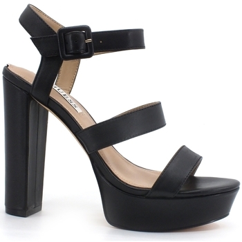 Chaussures Femme Bottes Guess LGR Sandalo Tacco Plateau Donna Black FL6RY1LEA03 Noir