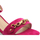 Chaussures Femme Multisport Guess Sandalo Tacco Suede Morsetto Gold Fuxia FL6SRASUE03 Rose