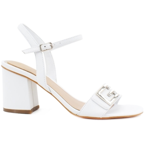 Chaussures Femme Bottes Guess Sandalo White FL6MCKLEA03 Blanc