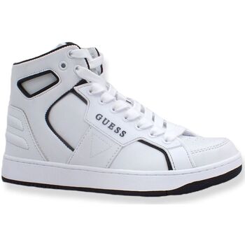 Chaussures Femme Bottes Guess Sneaker Basket Donna White FL7BSQLEA Blanc