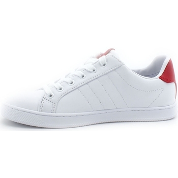 Guess Sneaker Borchie Retro Red White FL5RLKELE12 Blanc
