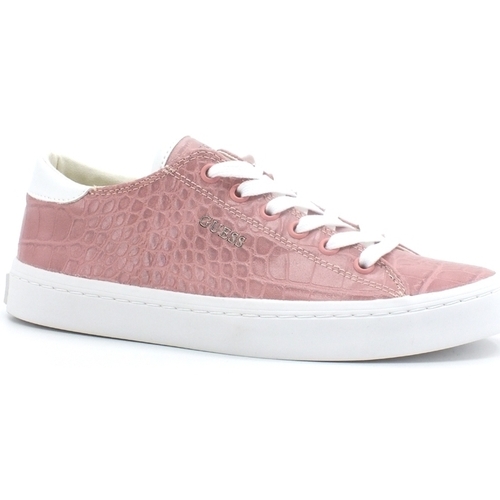 Chaussures Femme Multisport Guess Sneaker Cocco Retro Pink FL5ESTPEL12 Rose