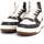 Chaussures Femme Multisport Guess Sneaker Hi Donna White Brown FL8TULSMF12 Blanc