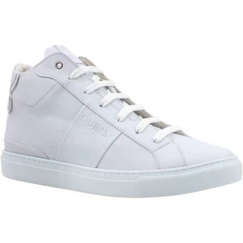 Chaussures Homme Multisport PCH Guess Sneaker Hi Uomo Off White FM5TOMELE12 Blanc