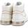 Chaussures Femme Bottes Guess Sneaker Mid Donna White Gold FL8TULSMA12 Blanc
