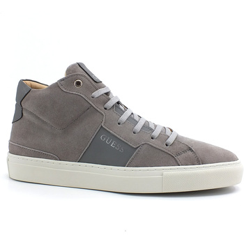 Chaussures Homme Multisport Guess Sneaker Mid Uomo Grey FM8RAMSUE12 Gris