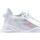 Chaussures Femme Bottes Guess Sneaker Nylon Multicolor White FL6B2LELE12 Blanc