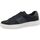 Chaussures Homme Multisport Guess Sneaker Pelle Loghi Printed Uomo Black Coal FM7NOLFAB12 Noir