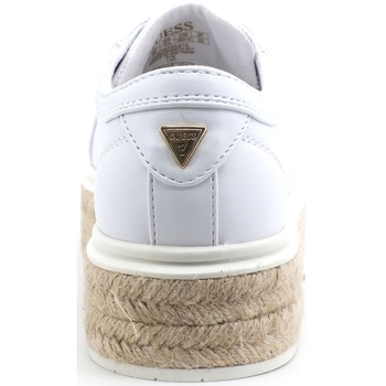 Guess Sneaker Platform Suola Corda Donna White FL6PRTELE12 Blanc