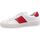 Chaussures Homme Multisport Guess Sneaker Uomo Bassa White Red FM7NOLFAP12 Blanc