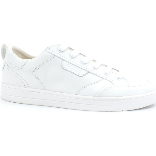 Chaussures Homme Multisport Guess sac Sneaker Uomo Printed Loghi White FM5CERLEA12 Blanc
