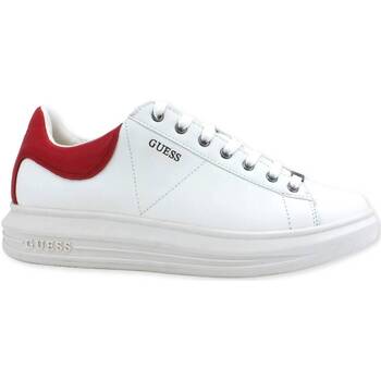 Chaussures Homme Multisport Basche Guess Sneaker Uomo White Red FM5VIBELE12 Blanc