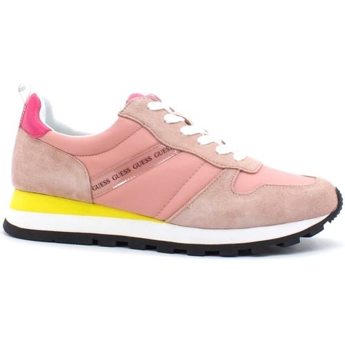 Chaussures Femme Multisport Guess Sneakers Pink FL6ARIFAB12 Rose