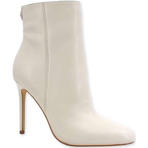 Chaussures Femme Bottes Guess Stivaletto Tacco Spillo Donna Cream FL8RDILEA10 Blanc