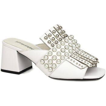 Chaussures Femme Bottes Jeffrey Campbell LENOIR-ST White Silver JC-309-28 Blanc