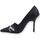 Chaussures Femme Bottes Karl Lagerfeld Dècollète Sarabande Black Lhtr KL30919A Noir
