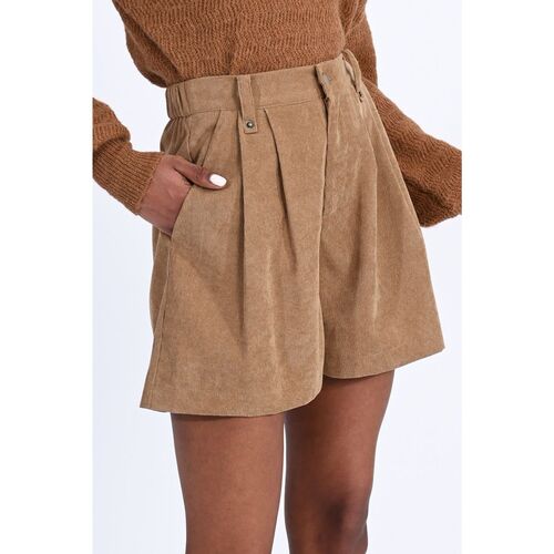 Vêtements Femme Shorts / Bermudas Molly Bracken P1722BN-BEIGE Beige