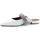 Chaussures Femme Multisport KG by Kurt Geiger Princely Sabot Punta Strass White 1808910109 Blanc