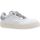 Chaussures Femme Multisport Fourline 4LINE  Sneaker Donna Low Max Bianco Glitter Argento X19 Blanc
