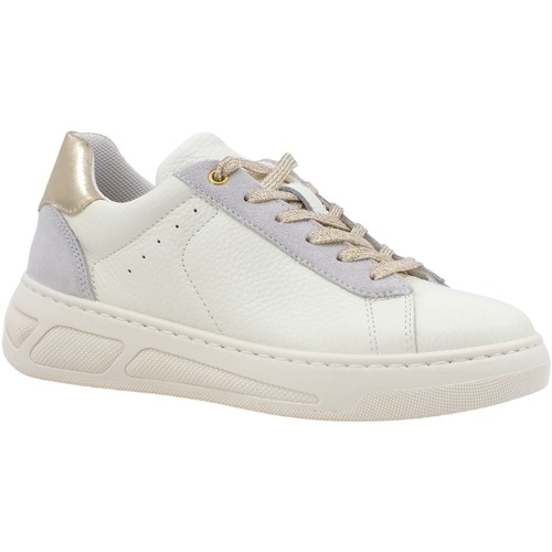 Chaussures Femme Bottes Geox Liuba Sneaker Donna White D35VXA04622C1000 Blanc
