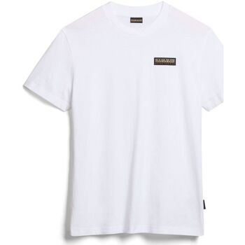 Vêtements Homme T-shirts & Polos Napapijri S-IAATO NP0A4HFZ-002 Blanc