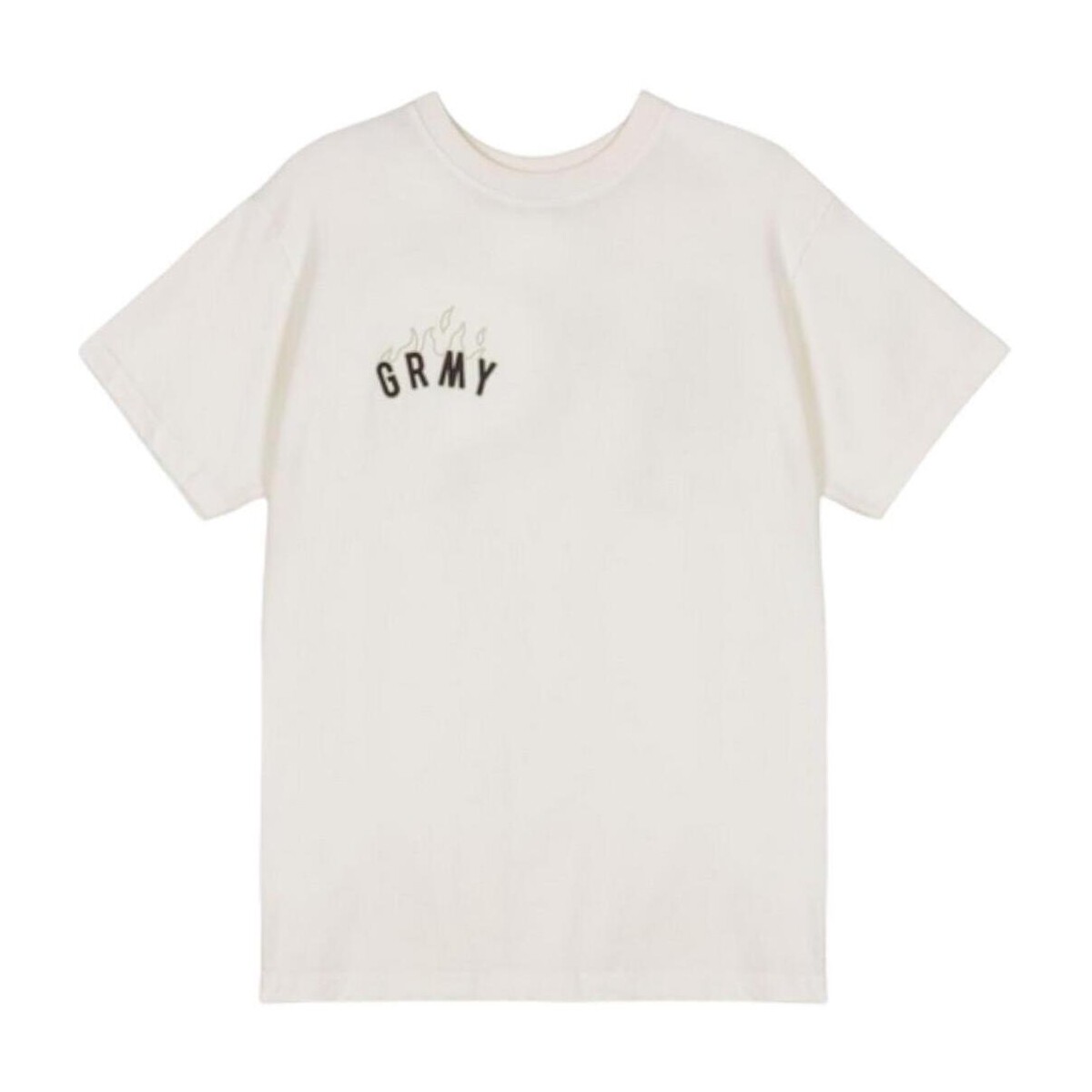 Vêtements Homme T-shirts manches courtes Grimey  Blanc