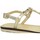 Chaussures Femme Bottes Love Moschino Sandalo Platino JA16411G07JG0900 Doré