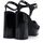 Chaussures Femme Bottes Love Moschino Sandalo Tacco Grosso Donna Nero JA1605CG1GIM100A Noir