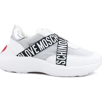 Chaussures Femme Bottes Love Moschino Sneaker Running Bianco JA15166G1BIN101A Blanc