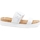 Chaussures Femme Bottes MICHAEL Michael Kors Bo Slide Ciabatta Optic White 40S1BOFA1L Blanc