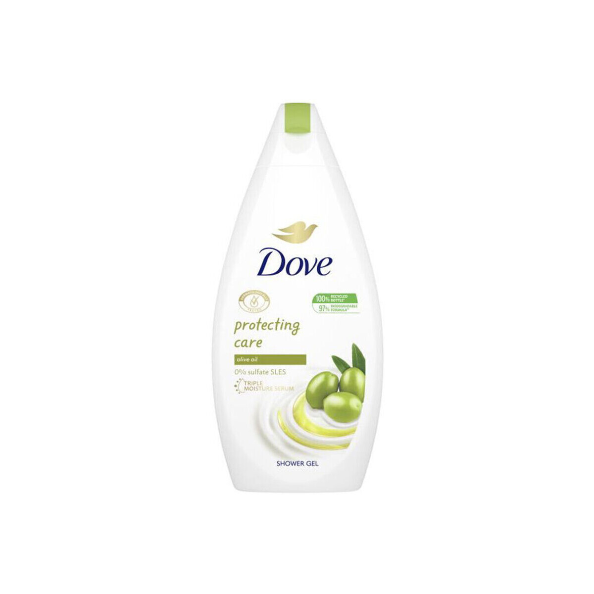 Beauté Produits bains Dove Soin Protecteur Gel Douche Olive Pour Peaux Très Sèches 
