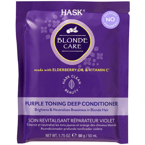 Beauté Soins & Après-shampooing Hask Walk In Pitas Profond Tonifiant Violet 50 Gr 