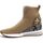 Chaussures Femme Bottes MICHAEL Michael Kors Skyler Bootie Sneaker Calzino Camel 43T1SKFE8D Beige
