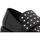 Chaussures Femme Multisport MICHAEL Michael Kors MICHEAL KORS Holland Loafer Mocassino Borchie Black 40FOHLFP4L Noir