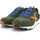Chaussures Homme Multisport Munich Massana 493 Sneaker Uomo Military Green Orange 8620493 Vert