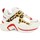 Chaussures Femme Multisport Naked Wolfe Track Red Leopard Combo NWSTRACK Blanc