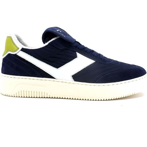 Chaussures Homme Multisport Pantofola d'Oro Sneaker 1202a300-100 Uomo Navy Bianco Lime PDL2WU Bleu