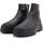 Chaussures Femme Bottes Patrizia Pepe Stivaletto Polacco Donna Black 8Y0016-L011 Noir