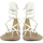 Chaussures Femme Bottes Cb Fusion Sandalo Lacci Donna White CBF.R221008 Blanc
