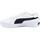 Chaussures Femme Bottes Puma Cali Corduroy Wn's Sneakers White Black 37466301 Blanc
