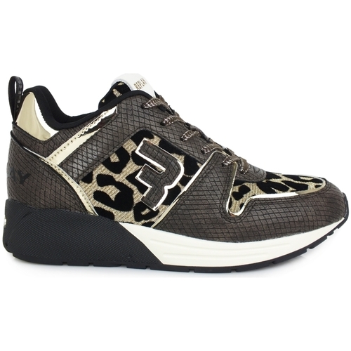 Chaussures Femme Multisport Replay Sneaker Leopard Brown RS360025S Marron