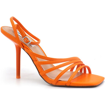 Chaussures Femme Sandales et Nu-pieds Steve Madden All In Sandalo Tacco Listini Neon Apricot ALLI04S1 Orange