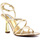 Chaussures Femme Bottes Steve Madden At-Last Sandalo Donna Gold ATLA08S1 Doré