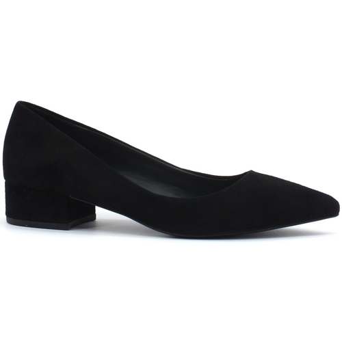 Chaussures Femme Bottines Steve Madden Bais Black Suede BAIS01S1 Noir