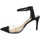 Chaussures Femme Bottines Steve Madden Damsel Black Micro DAMS02S1 Noir
