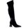 Chaussures Femme Bottes Steve Madden Evermore Stivale Tacco Donna Black EVER06S1 Noir