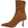 Chaussures Femme Bottes Steve Madden Janet Stivaletto Tacco Marrone Cognac JANE15S1 Marron