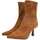 Chaussures Femme Bottes Steve Madden Janet Stivaletto Tacco Marrone Cognac JANE15S1 Marron
