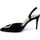 Chaussures Femme Bottes Steve Madden Lucent Sandalo Tacco Punta Satin Black LUCE02S1 Noir