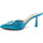 Chaussures Femme Bottes Steve Madden Luxe City Sandalo Ciabatta Mule Blue Teal LUXE03S1 Bleu